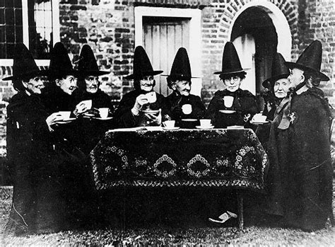 Who was the first to wear witch hats